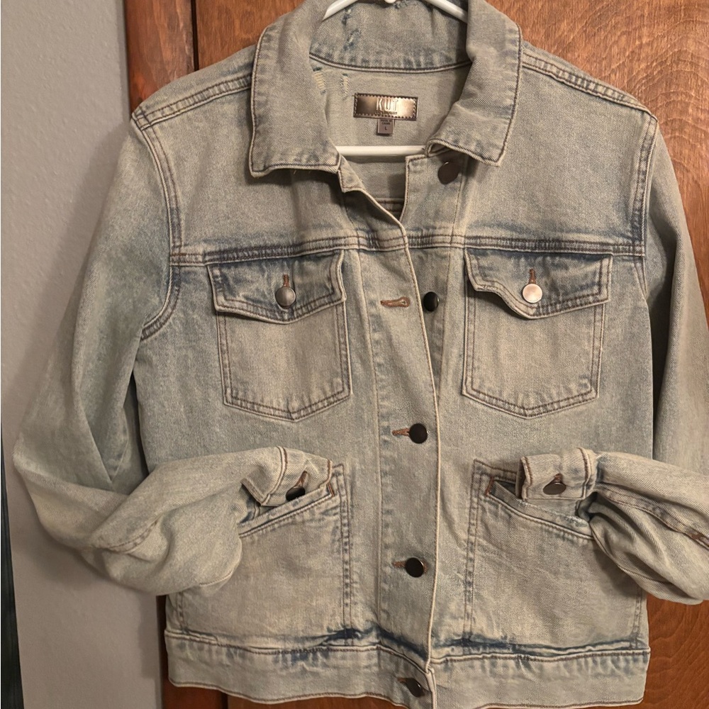 Kut from the Kloth Light Blue Denim Jacket